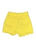 Crown & Ivy Solid Yellow Shorts Size 4 - photo 2
