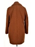 French Connection 100% Polyester Brown Coat Size XL - photo 2