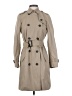 Zara Basic 100% Cotton Tan Trenchcoat Size XS - photo 1
