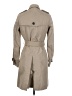 Zara Basic 100% Cotton Tan Trenchcoat Size XS - photo 2