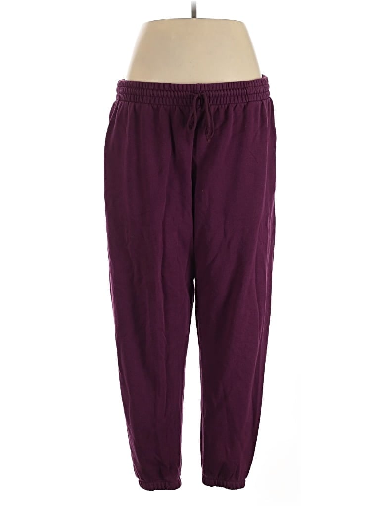 Pre-owned Terra & Sky Casual Pants In Purple