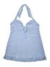 Unbranded Checkered-gingham Blue Swimsuit Cover Up Size S (estimated) - photo 1