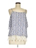 Steps Apparel Group 100% Rayon Blue Sleeveless Blouse Size M (estimated) - photo 1