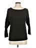 Unbranded 100% Polyester Black 3/4 Sleeve Top Size M - photo 1