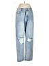 Missguided Blue Jeans Size 12R - photo 1