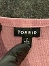 Torrid Solid Pink 3/4 Sleeve Top Size 2X Plus (2) - photo 7