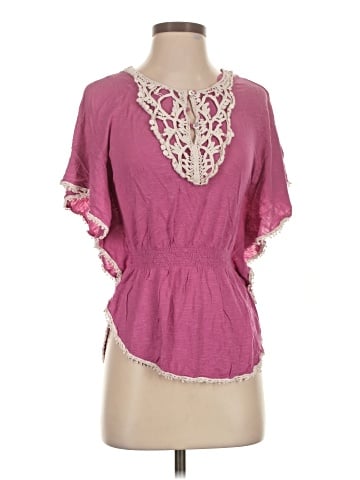 Xhilaration Short Sleeve Blouse (view 1)