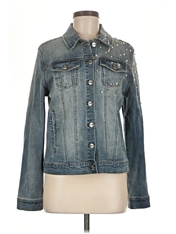 NANETTE Nanette Lepore Denim Jacket (view 1)