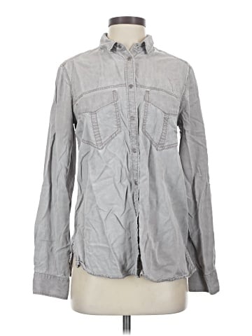 Express Long Sleeve Button-Down Shirt (view 1)