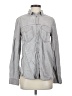 Express Gray Long Sleeve Button-Down Shirt Size S - photo 1