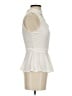 Guess Ivory Sleeveless Blouse Size XXS - photo 4