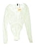 Missguided Green Long Sleeve Blouse Size 8 - photo 1
