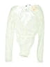 Missguided Green Long Sleeve Blouse Size 8 - photo 2