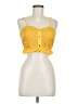 Glamaker Yellow Sleeveless Top Size M - photo 1