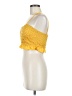 Glamaker Yellow Sleeveless Top Size M - photo 5