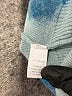 27 miles 100% Cashmere Tie-dye Blue Cashmere Pullover Sweater Size S - photo 8
