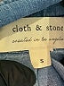 Cloth & Stone 100% Tencel Blue Denim Jacket Size S - photo 6