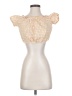 BCBGeneration 100% Cotton Yellow Sleeveless Blouse Size S - photo 1
