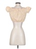BCBGeneration 100% Cotton Yellow Sleeveless Blouse Size S - photo 2
