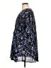 Ellos 100% Polyester Stars Blue Short Sleeve Blouse Size 14 - photo 5