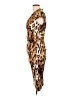Cache Animal Print Brown Cocktail Dress Size 12 - photo 5