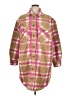 RD Style 100% Polyester Pink Coat Size 1X - photo 1