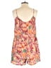 What Goes Around Comes Around Paisley Pink Red Romper Size M - photo 2