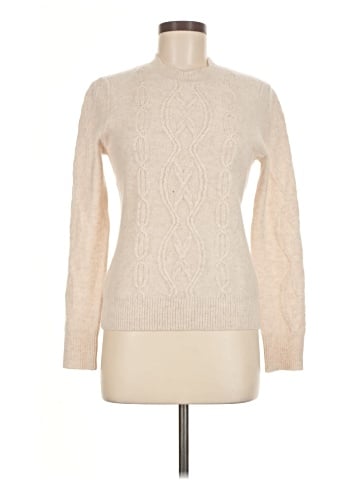 Aqua Cashmere Pullover Sweater (view 1)