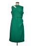 Lena Solid Green Cocktail Dress Size M - photo 1