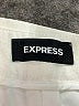 Express 100% Polyester Solid Ivory Dress Pants Size 6R - photo 4