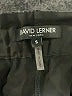 David Lerner Black Faux Leather Skirt Size S - photo 4