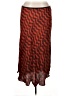 MNG 100% Viscose Chevron-herringbone Red Formal Skirt Size 1X - photo 1