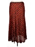 MNG 100% Viscose Chevron-herringbone Red Formal Skirt Size 1X - photo 2