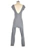 LACAUSA Solid Gray Jumpsuit Size M - photo 2