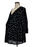 a:glow 100% Rayon Polka Dots Black Kimono Size M - photo 1