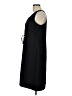 Basic Editions Solid Black Casual Dress Size 12 - photo 5