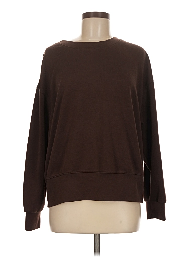 Pre-owned Assorted Brands Pullover Sweater In Brown