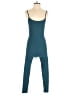 Beyond Yoga Solid Teal Jumpsuit Size M - photo 1