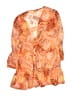 Blue Island 100% Polyester Orange Swimsuit Cover Up Size M - photo 2