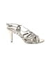Nina Metallic Silver Sandals Size 7 - photo 1