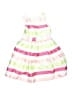 Dressed Up by Gymboree 100% Polyester Stripes Pink Dress Size 6 - photo 1