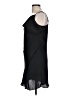 Naked Zebra Solid Black Cocktail Dress Size L - photo 5