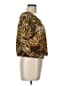 Unbranded Animal Print Gold Short Sleeve Top Size L (estimated) - photo 4