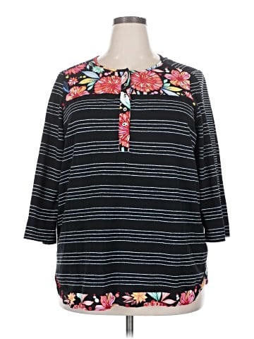 Westbound 3/4 Sleeve Blouse (view 1)