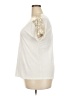 Ellos 100% Rayon Solid Ivory Short Sleeve Top Size 18 - photo 5