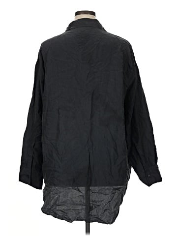 Zara 3/4 Sleeve Button-Down Shirt (view 2)