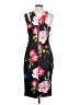 Ted Baker London Floral Black Cocktail Dress Size 2 (0) - photo 2