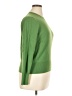 J.Crew 100% Cashmere Green Cashmere Pullover Sweater Size XL - photo 4