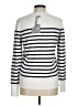 Marled by Reunited Stripes White Pullover Sweater Size M - photo 2