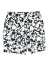 Classic Elements Print Blue Shorts Size 14 - photo 1